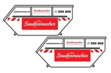 Loewe 2386 - H0 - Absetzmulden Saubermacher (2 Stück)